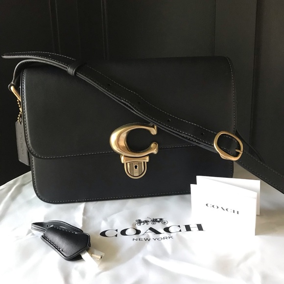 Coach Studio Leather Shoulder Crossbody Bag - Picture 16 of 16